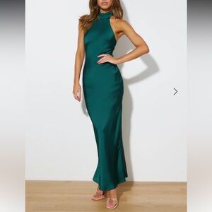SAY I DO MAXI DRESS GREEN